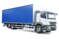 Truck Hire Leeds - 26 Tonne Curtain Side Lorry - Truck hire Leeds