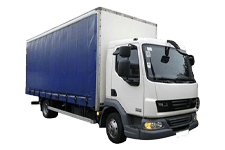 Truck Hire Leeds - 7.5 Tonnage Special Edition Curtain Side Truck - Truck hire Leeds