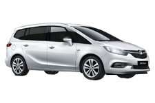 Truck Hire Leeds - Vauxhall Zafira 7-Seater - Minibus hire Leeds